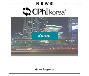 Moehs Group participará en la feria farmacéutica CPhI Korea, del 21 al 23 de Agosto de 2019